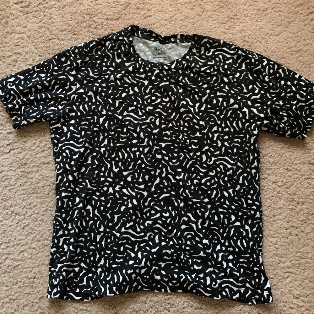modern art shirt